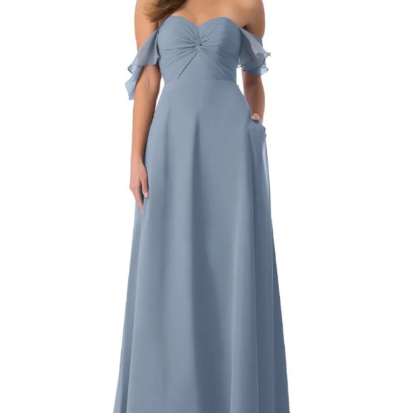 Azazie - JUNA Bridesmaid Dress in Size A2 - Picture 1 of 5
